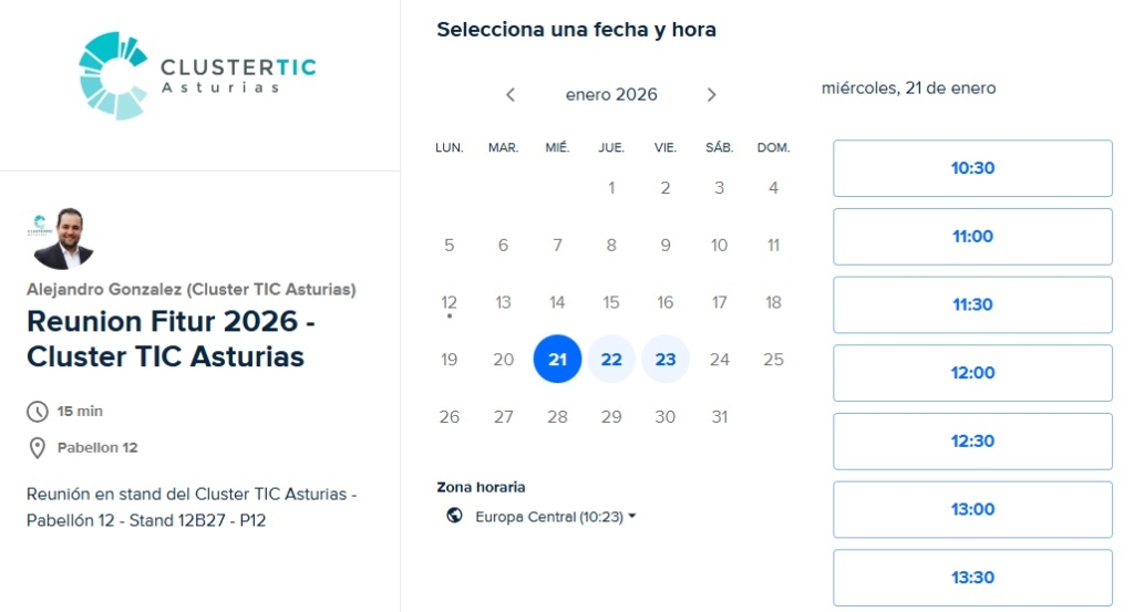 Solicitud de reunión FITUR 2026